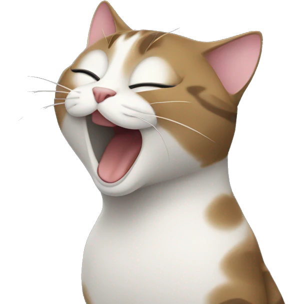 cat singing emoji