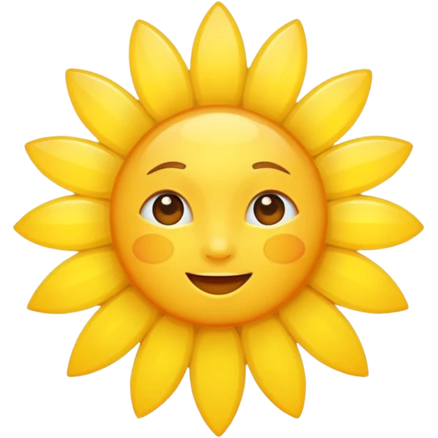 Sunshine emoji