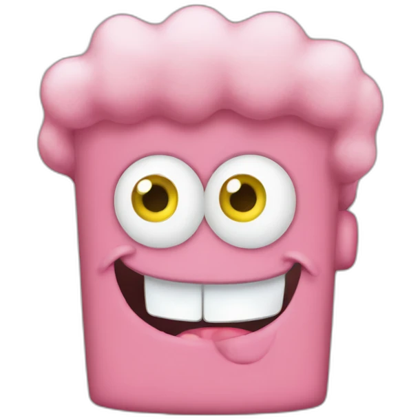 Spongebob fusion with patrick emoji