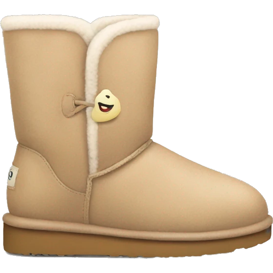 beige ugg emoji