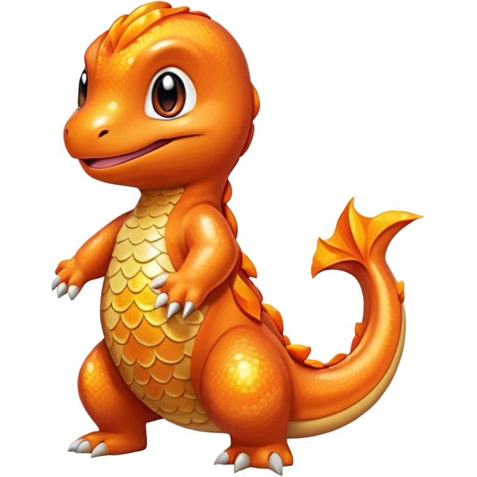 glitter pokemon charmander emoji