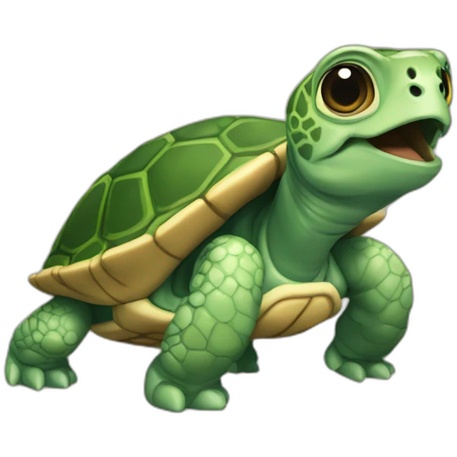 tortuga rapida emoji