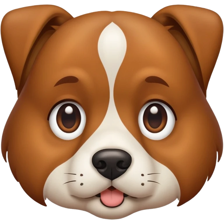Dog side eying someone emoji