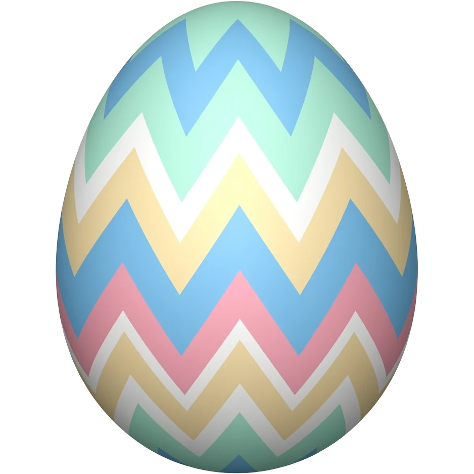 Pastel easter emoji