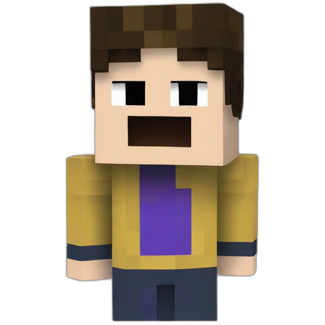 Steve Minecraft sur l'Ender dragon Minecraft emoji