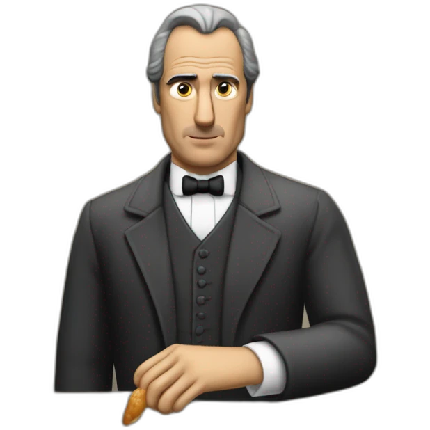 Freeze corleone qui mange un bretzel emoji
