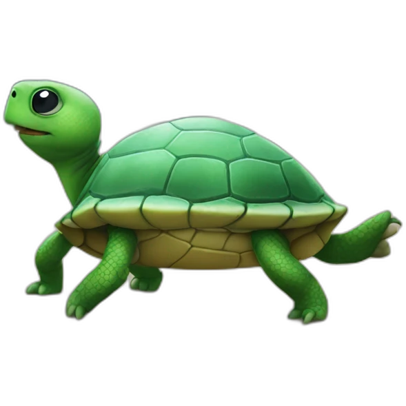 Twerking turtle emoji