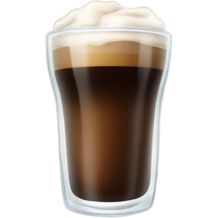 Iced espresso emoji