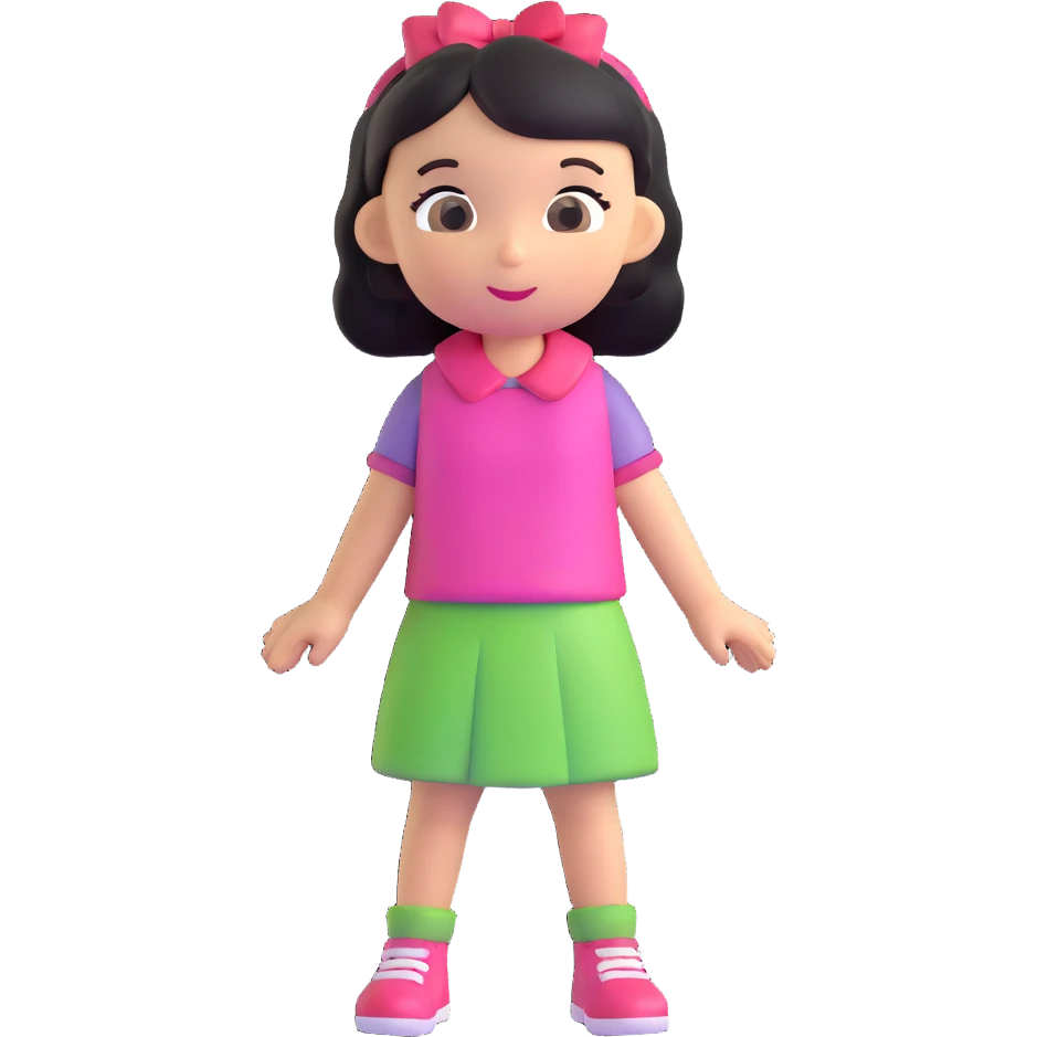 girl character emoji