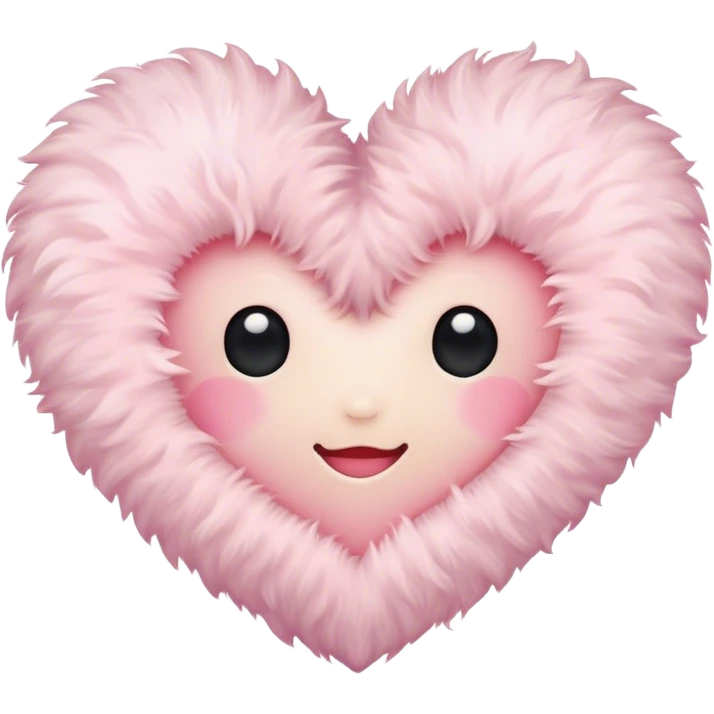 light pink heart emoji