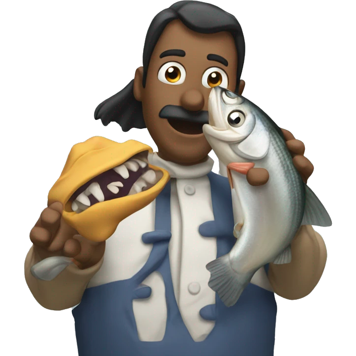 Goofy herring with goofy mn emoji