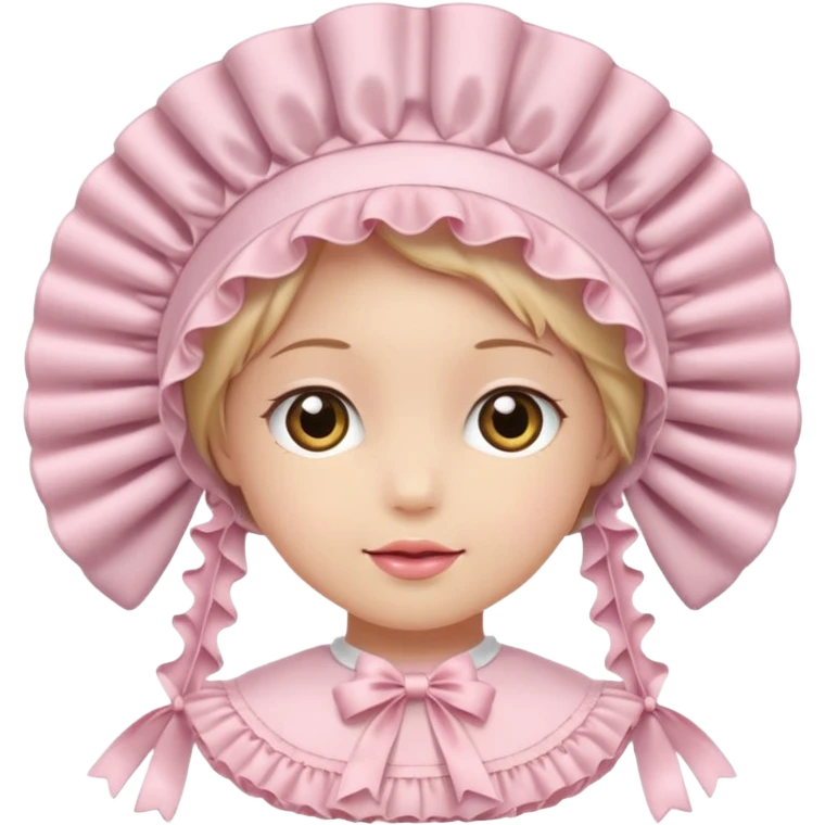light pink. bonnet emoji