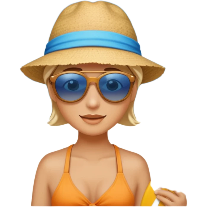 Пляж без человека  emoji