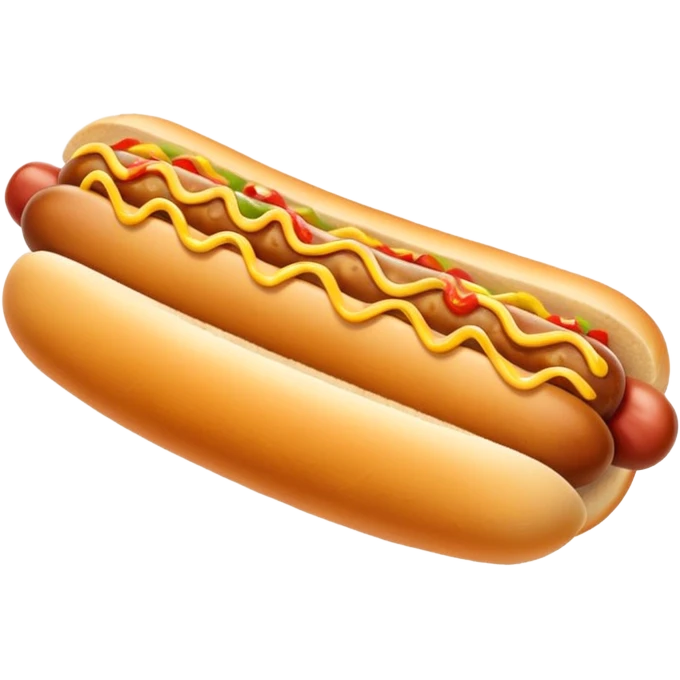 hot dog emoji