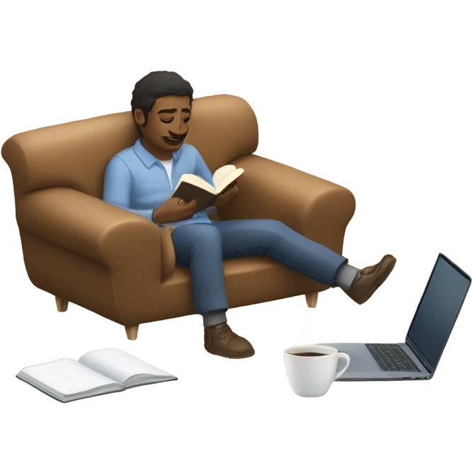 productive and relax emoji