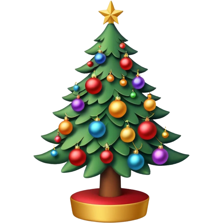 christmas tree animated emoji