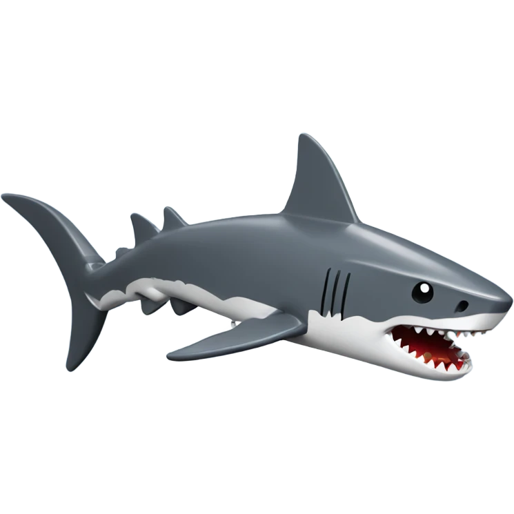 Lego shark emoji
