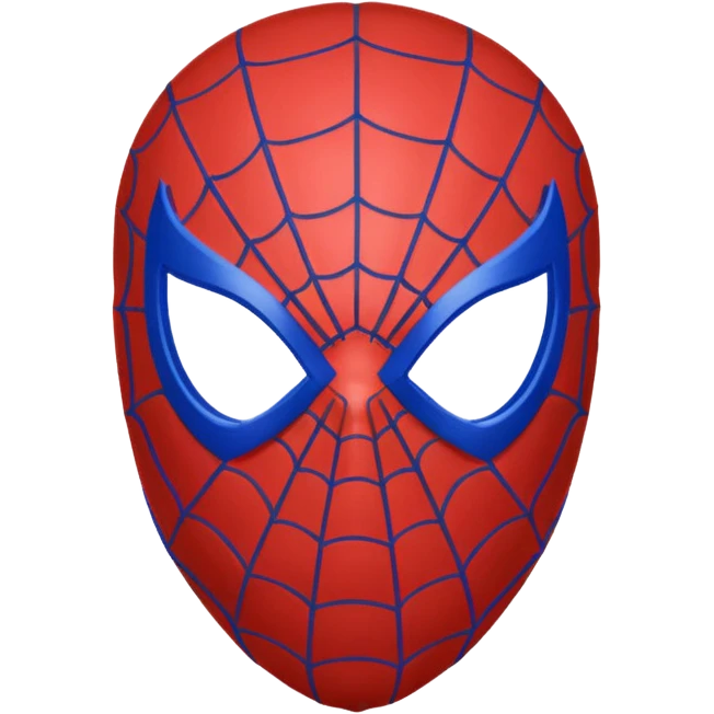 Spiderman head emoji