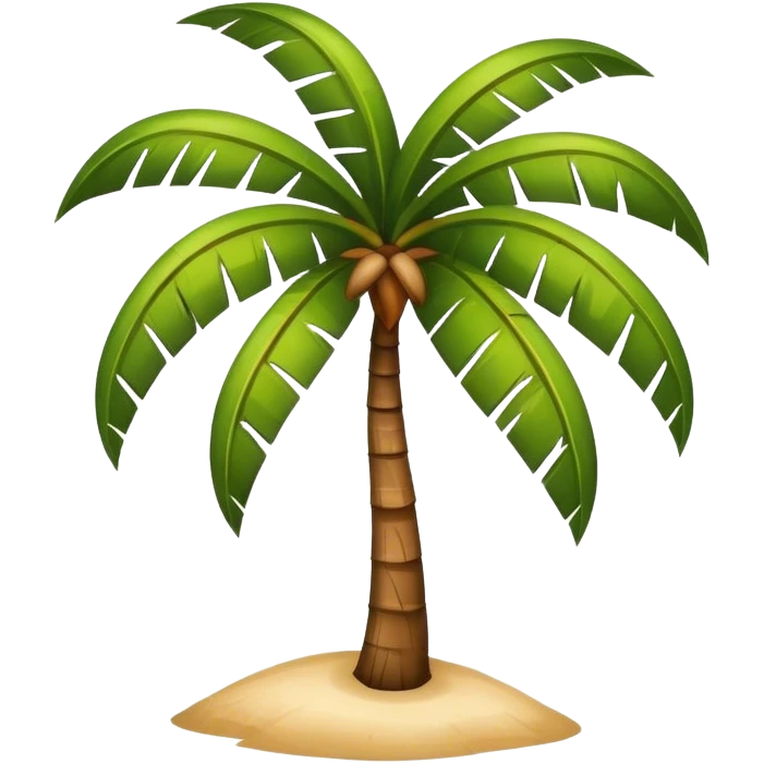 coconut tree emoji