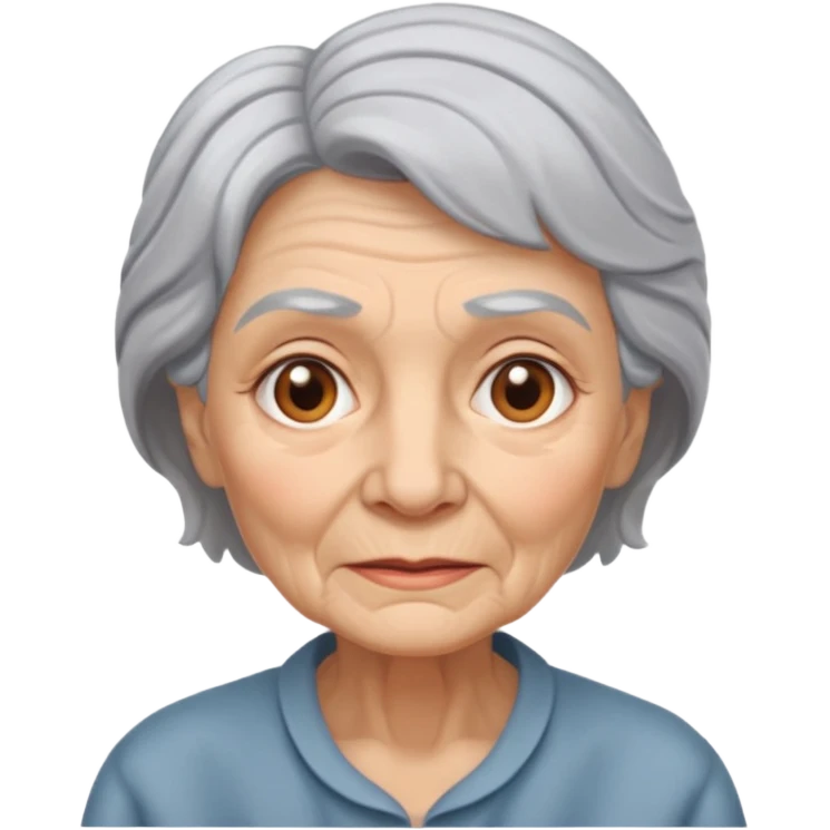 old woman emoji