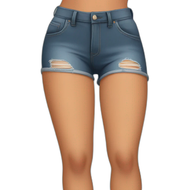 latina girl thighs close up emoji