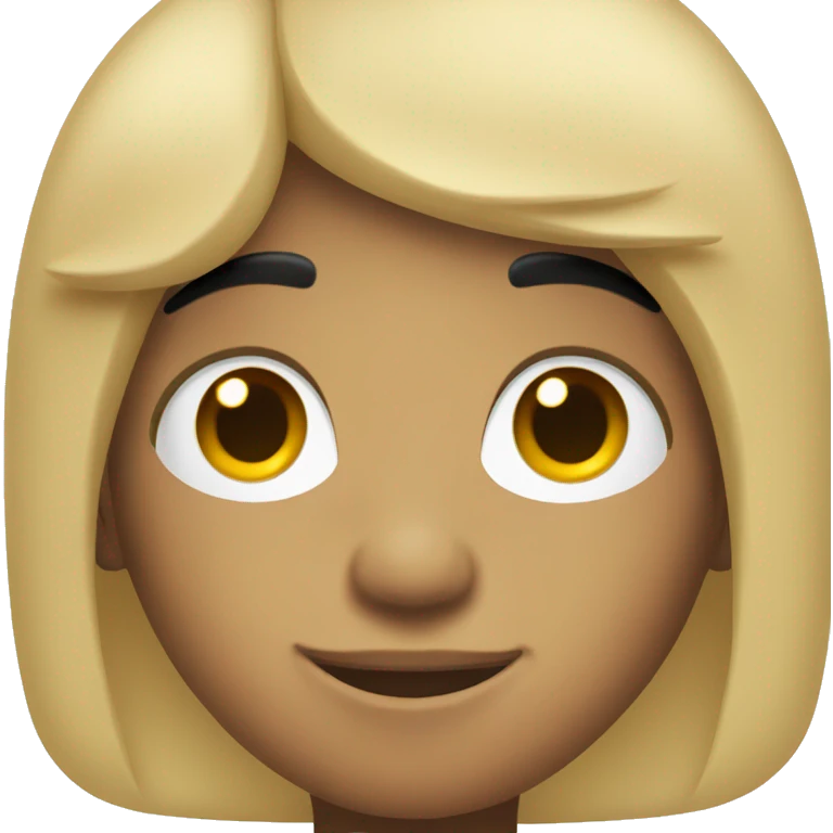 Pinocchio with brown light skin and black hair  emoji