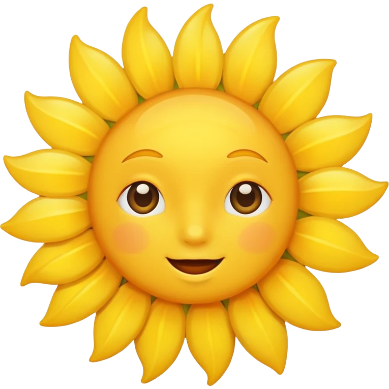 Sunshine emoji