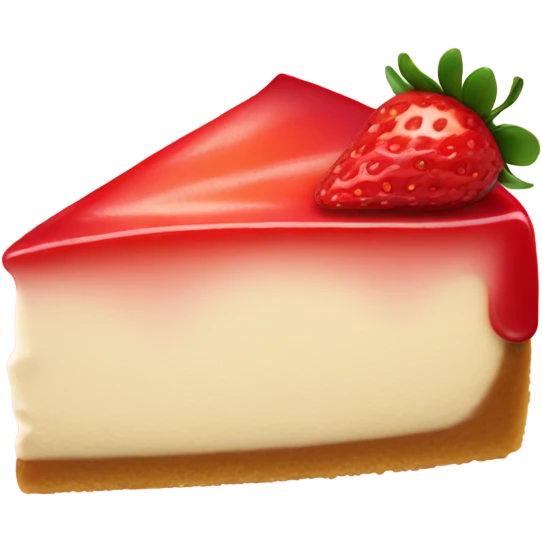 strawberry cheesecake emoji
