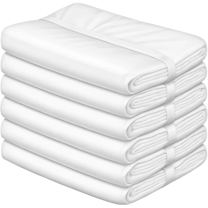 Diaper pack – folded diapers emoji