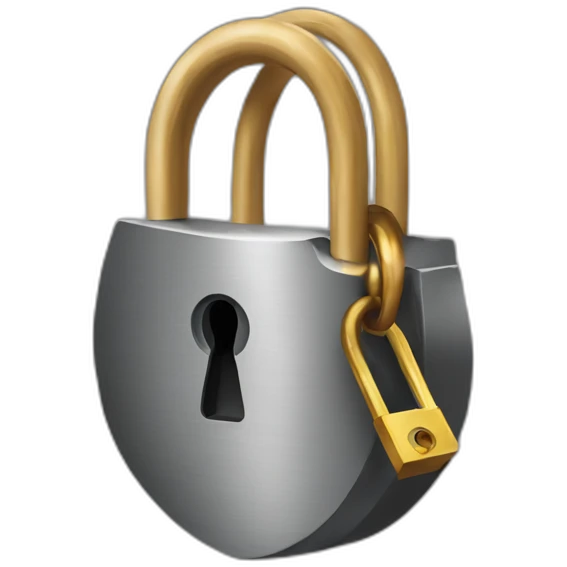 lock digital emoji