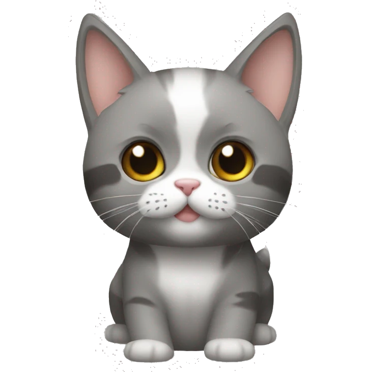 꽁꽁 얼어붙은 한강 위 고양이 emoji