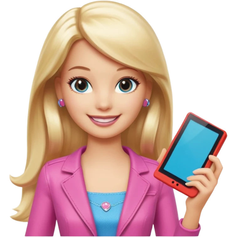 Barbie nintendo switch  emoji