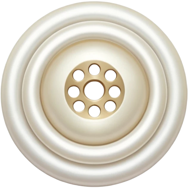 tailor's button and thread emoji