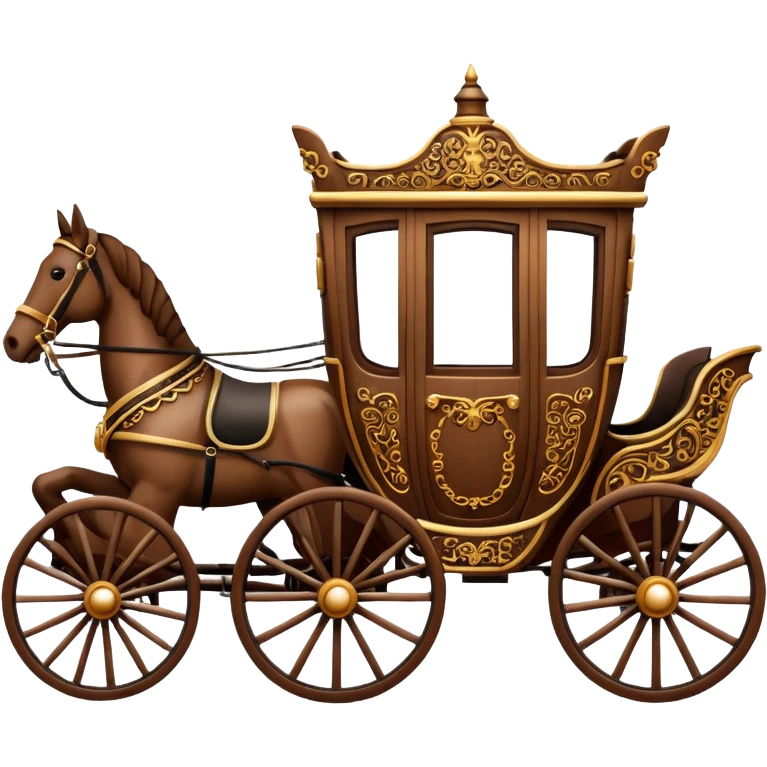 Horse carriage emoji