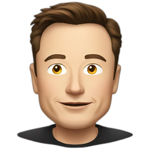 Elon Musk emoji