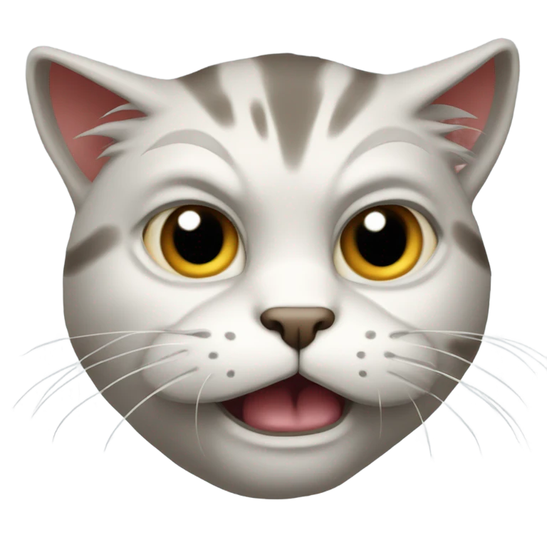 Angry cat emoji