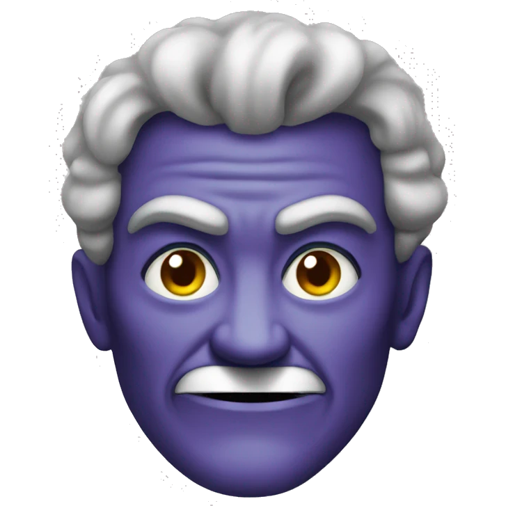 Evil villain emoji