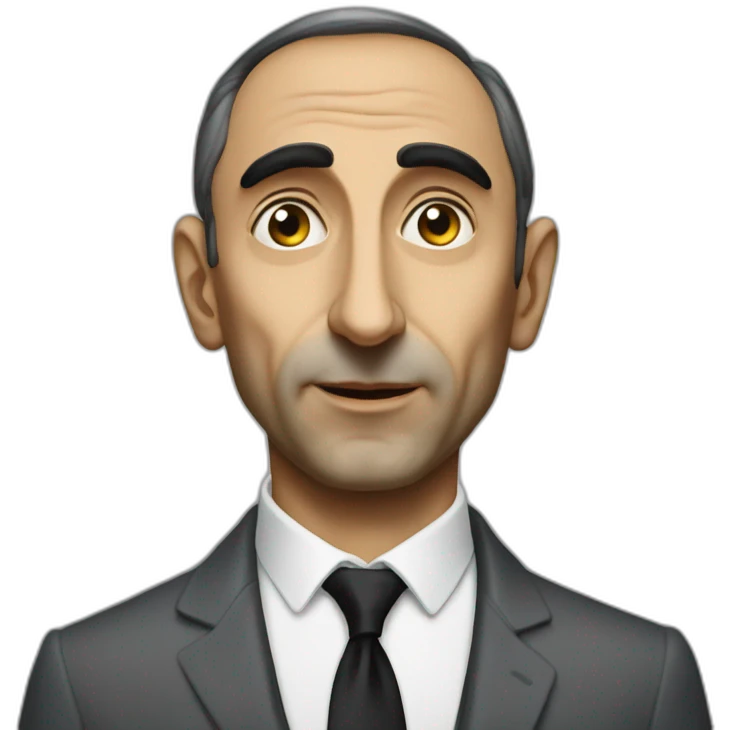 eric zemmour noir emoji