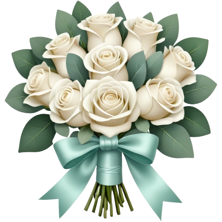 Wedding bouquet emoji