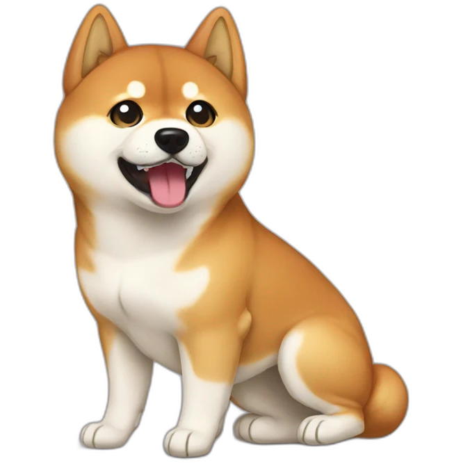 shiba iny cryed emoji
