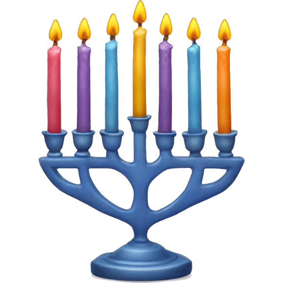 Hanukkah candles ￼ emoji