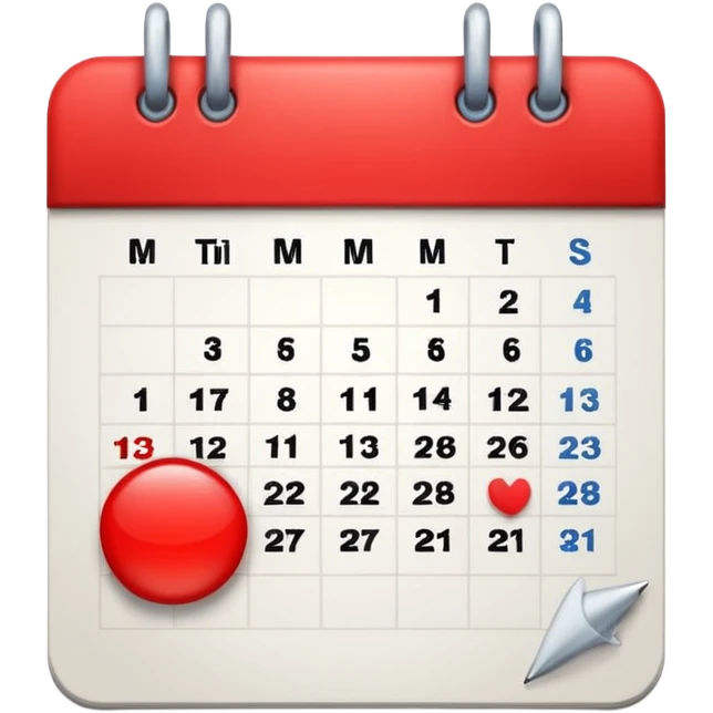 calendar day 1 emoji