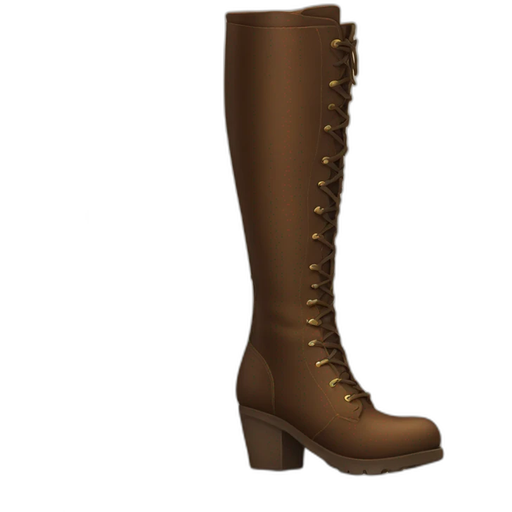 Tall Leather boots emoji