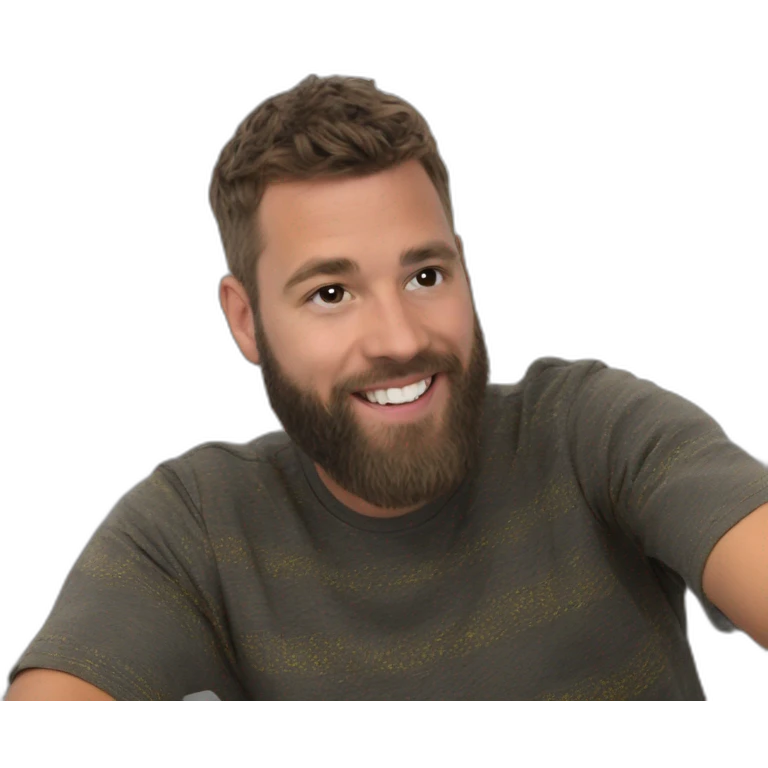 solo smile shirt meme beard emoji
