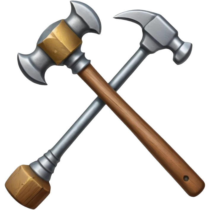 pin and  hammer emoji