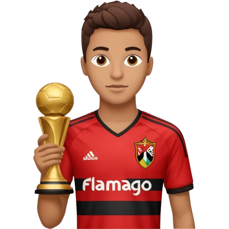 Eu quero a taça da libertadores esteja perto do flamengo emoji