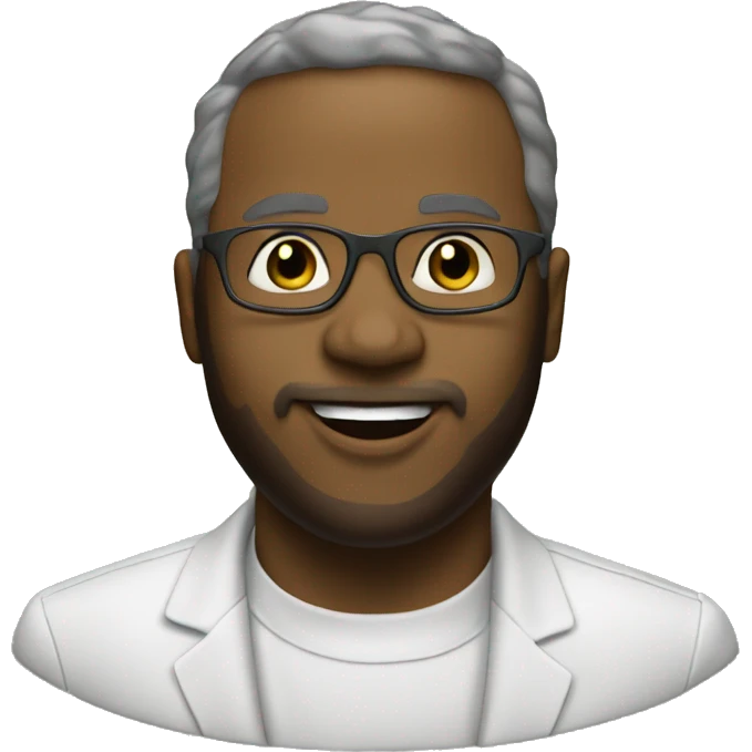 Gospel Choir director green emoji