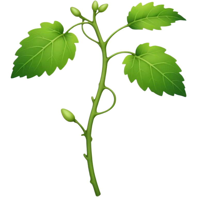 single vine stem emoji