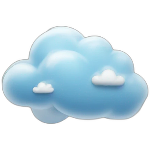 cloud blowing wind emoji