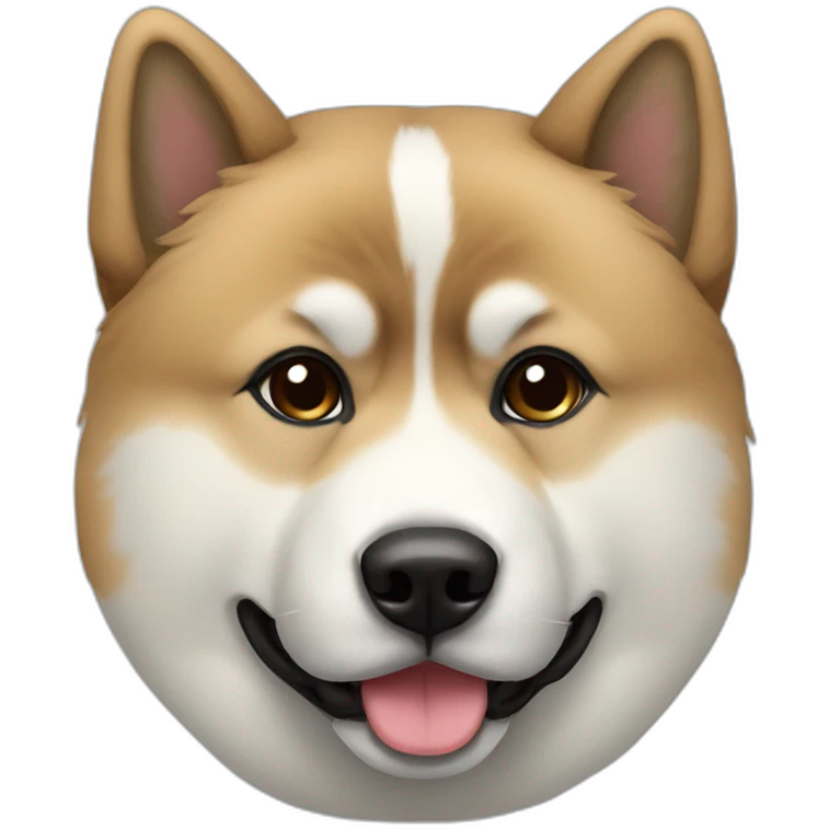 Japanese akita emoji